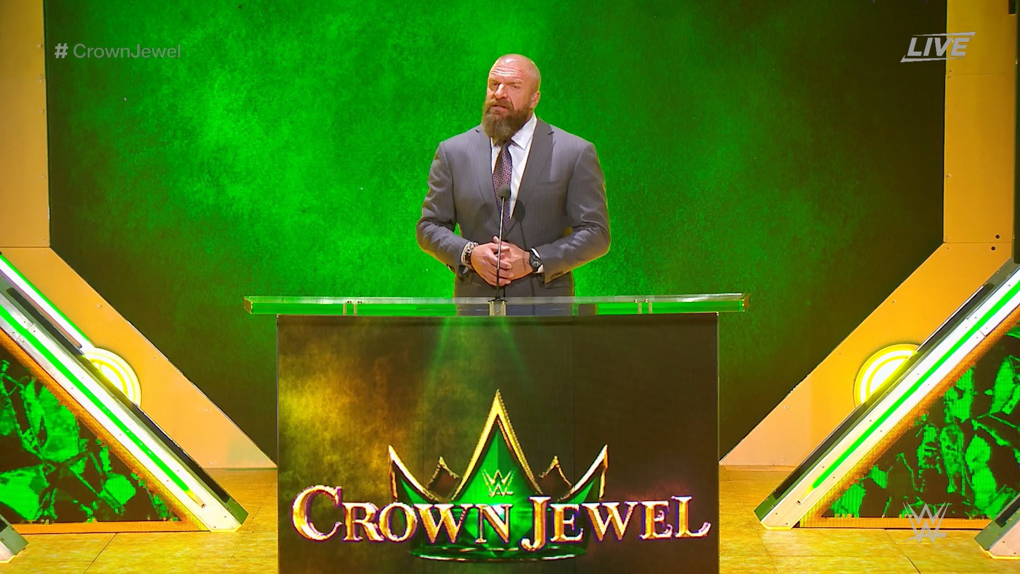 Découvrez l'annonce de la WWE pour Crown Jewel CatchNewz