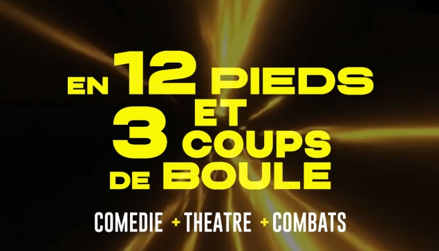 Les premières images du spectacle ''En 12 Pieds Et 3 Coups De Boule'' à Paris