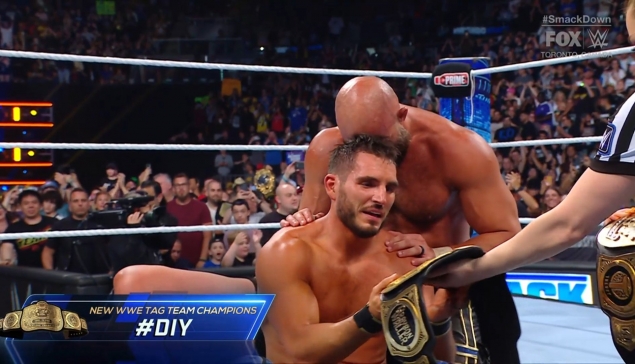 WWE SmackDown : De nouveaux champions couronnés !