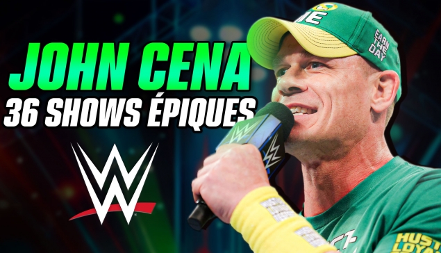 John Cena fera BEAUCOUP de shows WWE en 2025