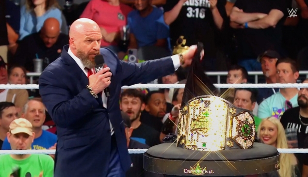 WWE Bad Blood : Triple H annonce le Crown Jewel Championship