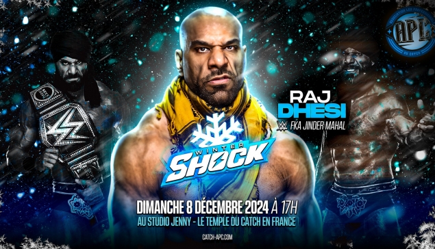 Jinder Mahal est annoncé pour un prochain show en France