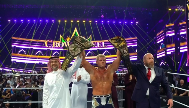 WWE Crown Jewel : Cody Rhodes remporte le WWE Crown Jewel Championship