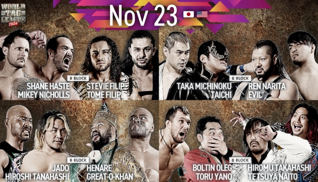 Résultats de NJPW World Tag League 2024 - Jour 4