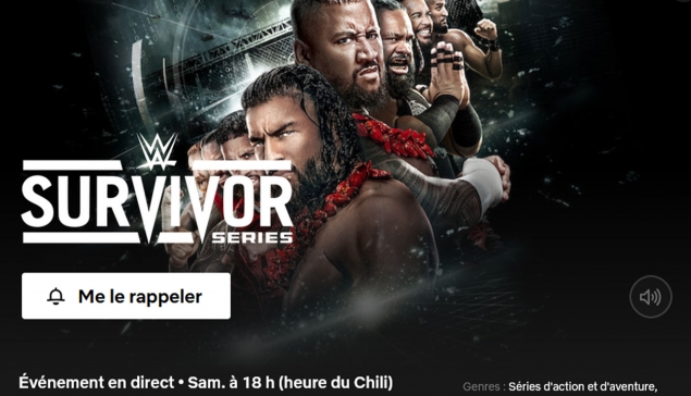 WWE Survivor Series 2024 sera diffusé sur Netflix