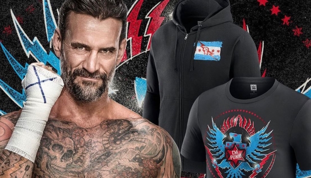 Catch Mode : Un nouveau t-shirt de CM Punk est disponible 