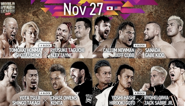 Résultats de NJPW World Tag League 2024 - Jour 7