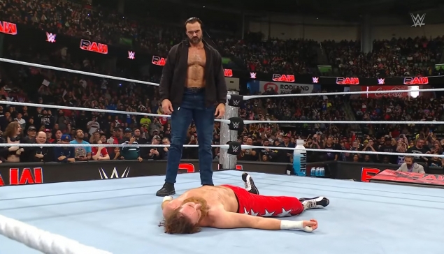 WWE RAW : Drew McIntyre de retour après sa défaite contre CM Punk