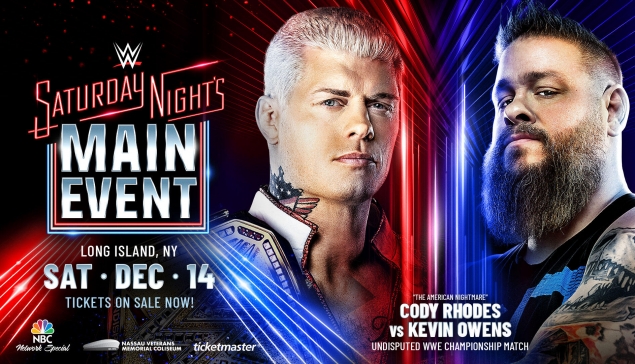 Quelle sera la durée de WWE Saturday Night's Main Event ?