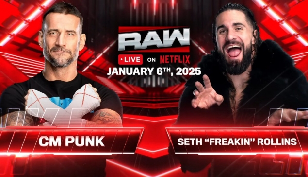 CM Punk vs Seth Rollins : Comment voir le match sur Netflix ?