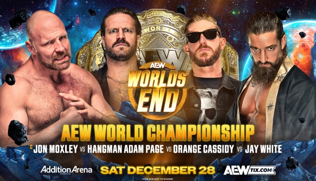 Faites vos pronostics sur AEW Worlds End 2024