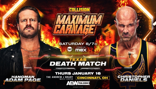 Preview : AEW Collision Maximum Carnage du 18 janvier 2025