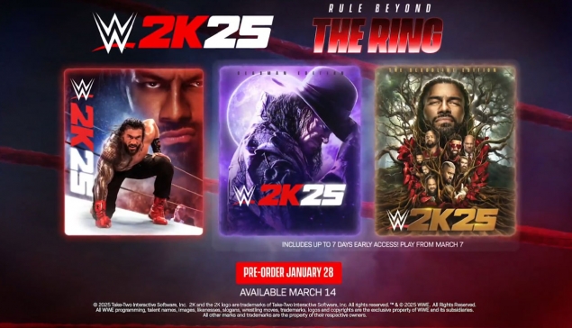 WWE 2K25 : Prix et détails des différentes éditions