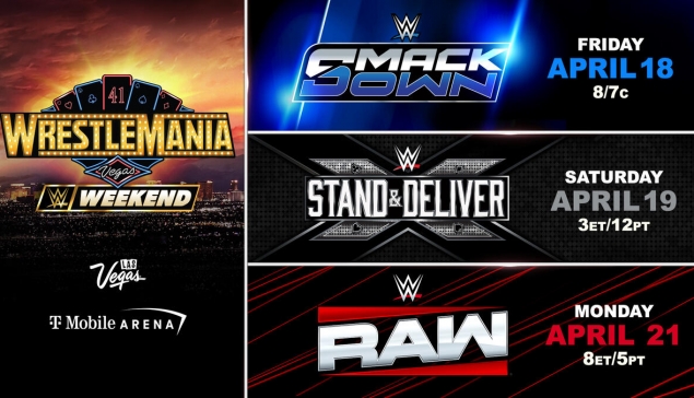 La WWE annonce son week-end de WrestleMania 41