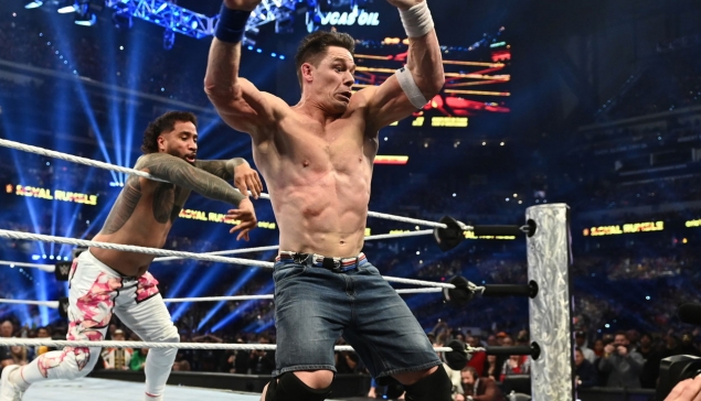 John Cena est sur l'affiche de WWE Elimination Chamber 2025