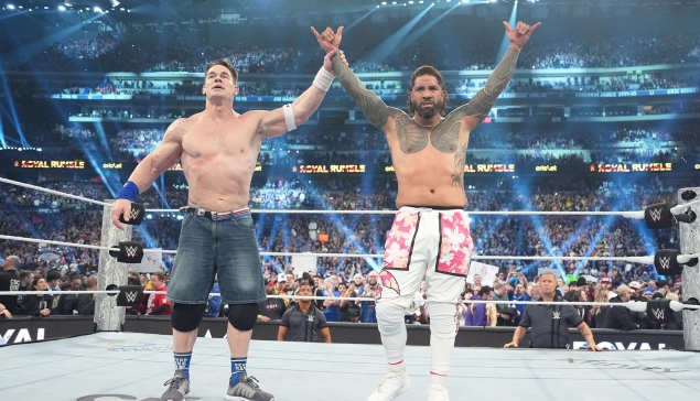 La victoire de Jey Uso au Royal Rumble commentée en plusieurs langues