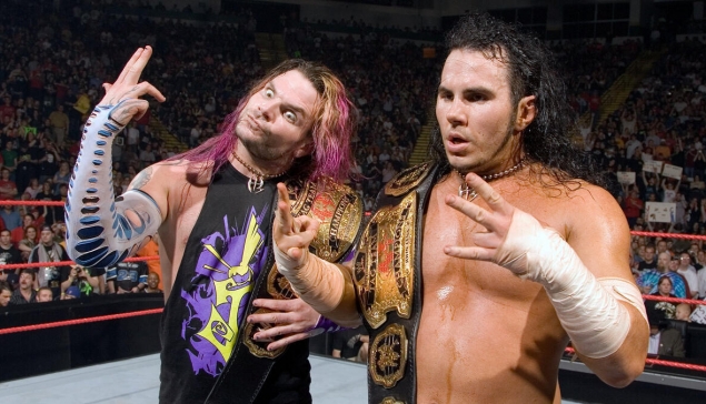 Les futurs adversaires des Hardy Boyz n'étaient pas nés à leurs débuts à la WWE