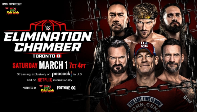 Les paris en ligne donnent leurs favoris pour WWE Elimination Chamber 2025