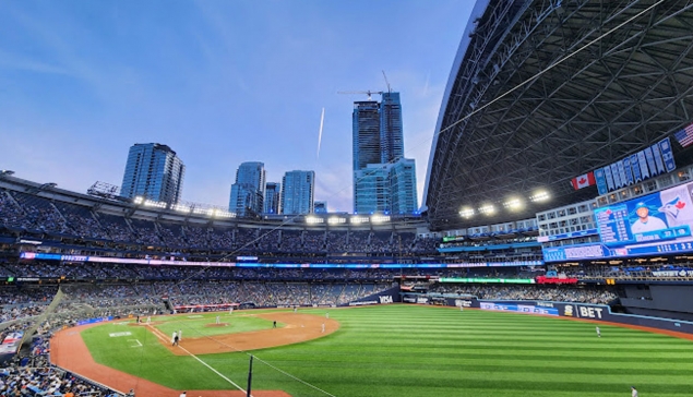 Le stade WWE Elimination Chamber 2025 à Toronto prend forme