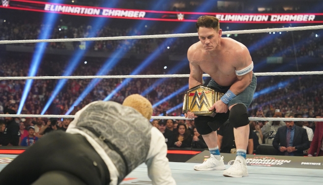 WWE Elimination Chamber à voir : Heel Turn de John Cena en français