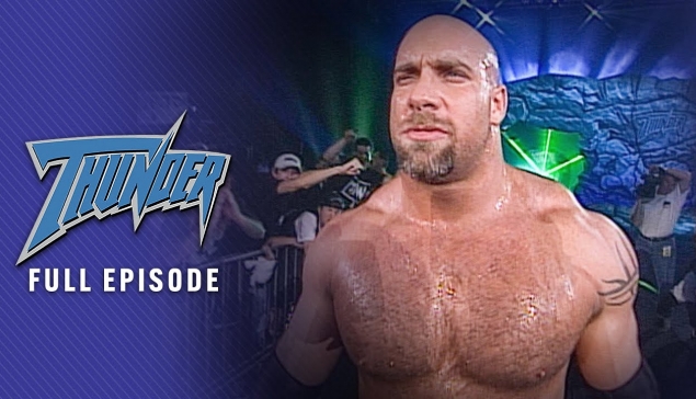 WCW Thunder du 8 janvier 1998 - Bill Goldberg vs Steve McMichael : Regardez le show complet