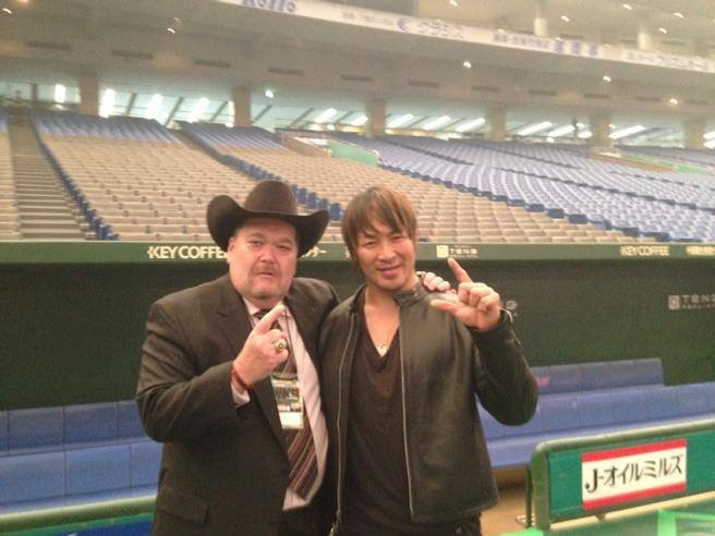 Jim Ross  Hiroshi Tanahashi