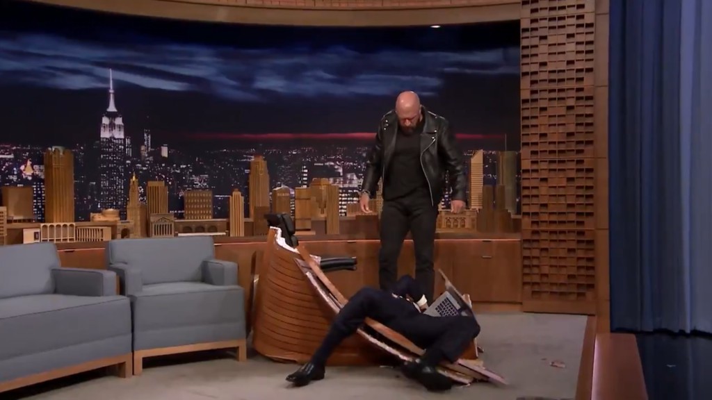 Triple H Jimmy Fallon