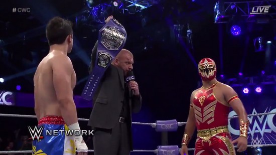 Resultats Finale WWE CWC - Cruiserweight Champion