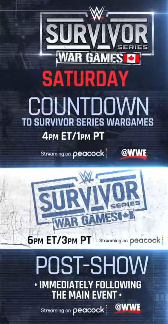 programme wwe survivor series 2024